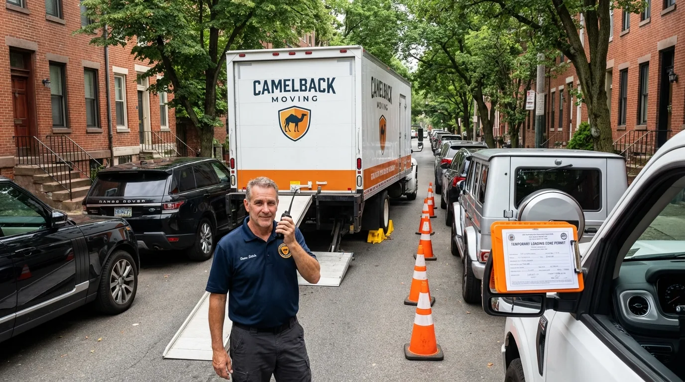 City street loading permit setup in Indiana, PA