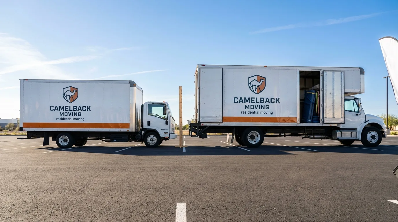 Moving truck size capacity guide in Indiana